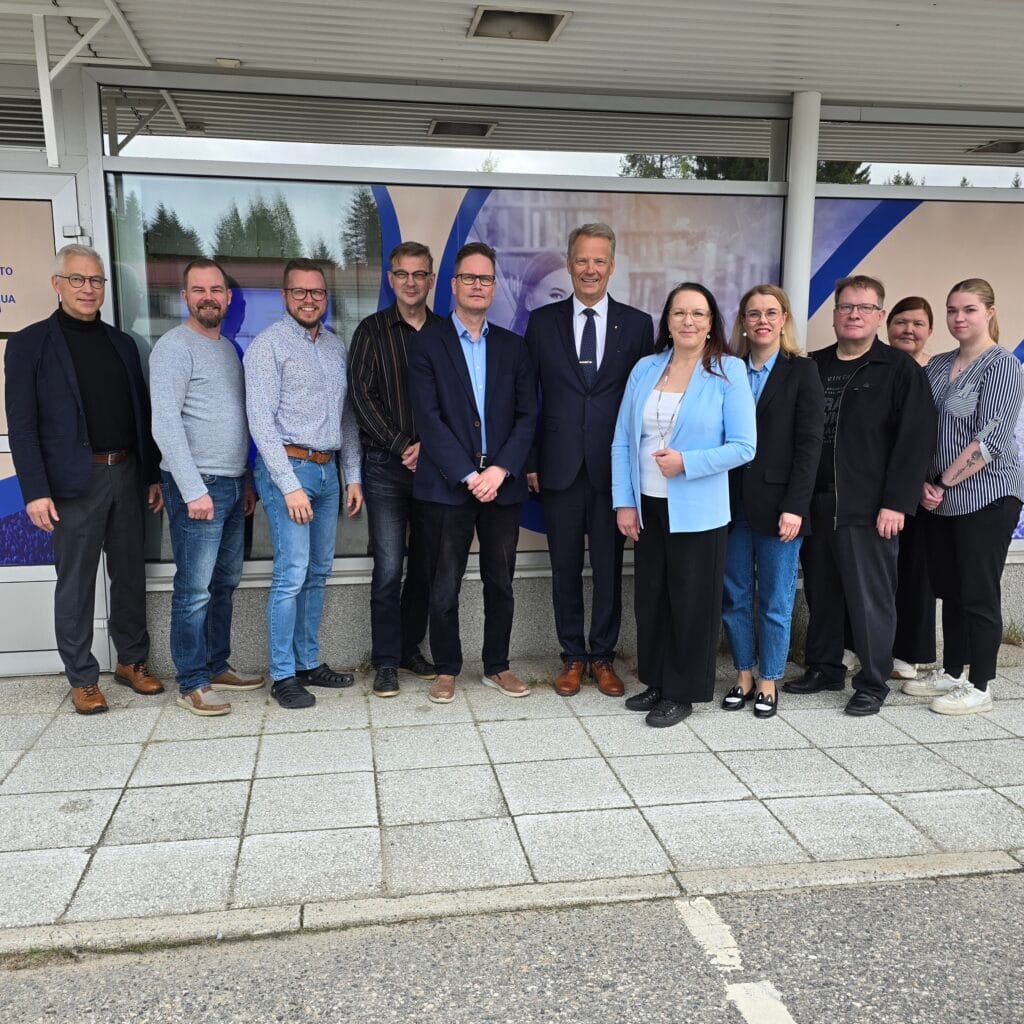 Lapin liiton ja Ranuan kunnan edustajia