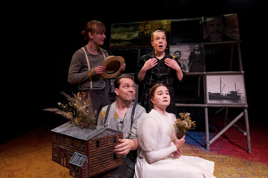 Rovaniemen teatterin näytelmä Vesisaaren Alma
