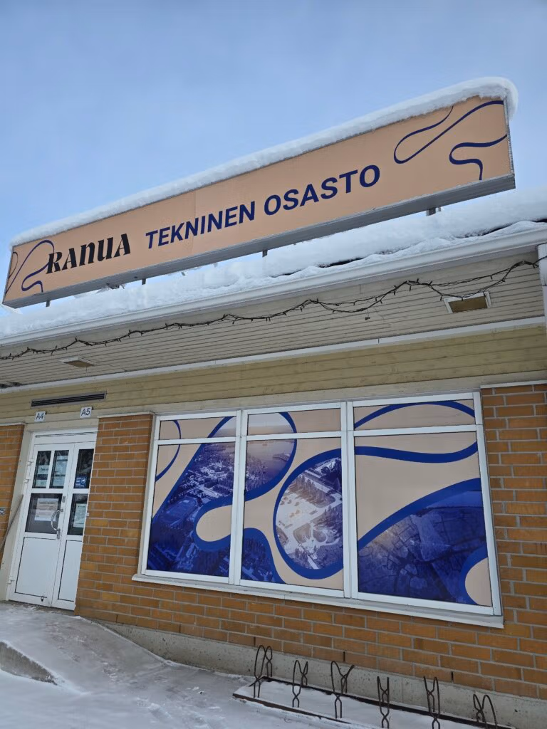 Ranuan kunnan teknisen toimiston julkisivu