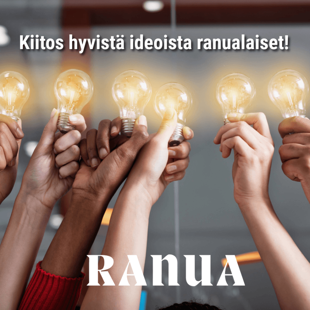 Palavia lamppuja ihmisten käsissä