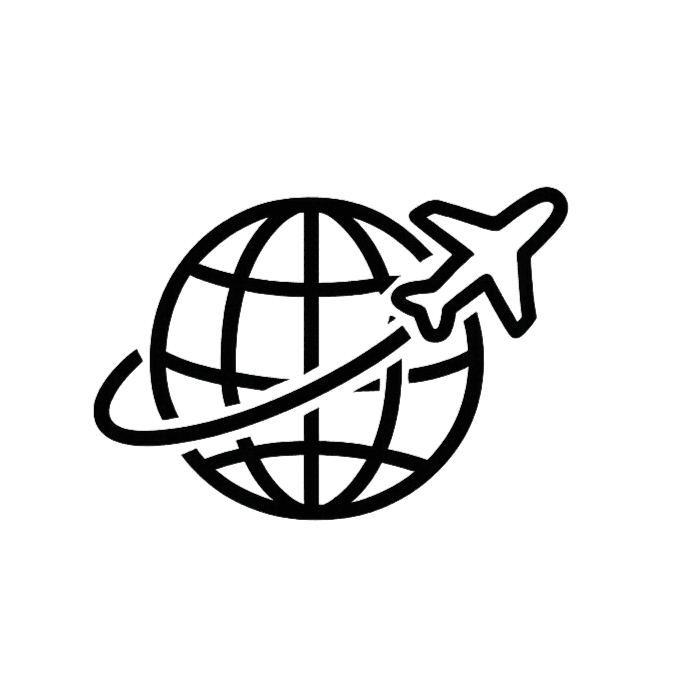 kansainvälisyys ikoni