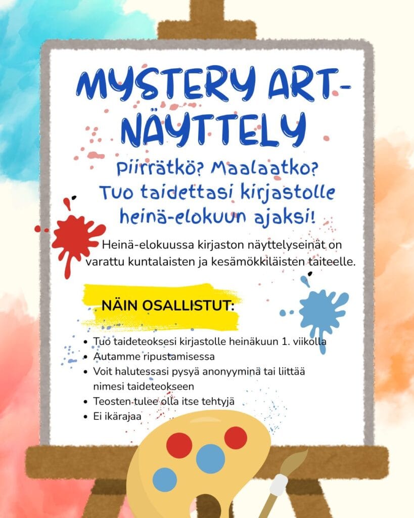 Mystery Art kirjastolla