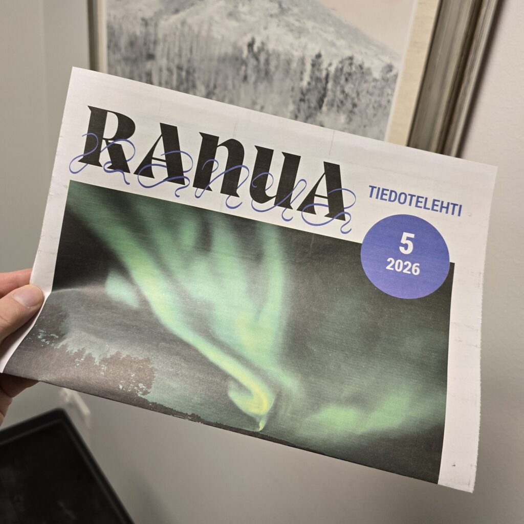 Ranuan kunnan tiedotelehden viides numero on ilmestynyt