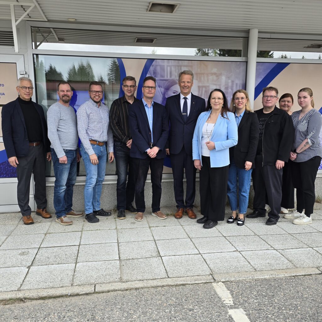 Maakuntajohtajan kuntakierros Ranualla