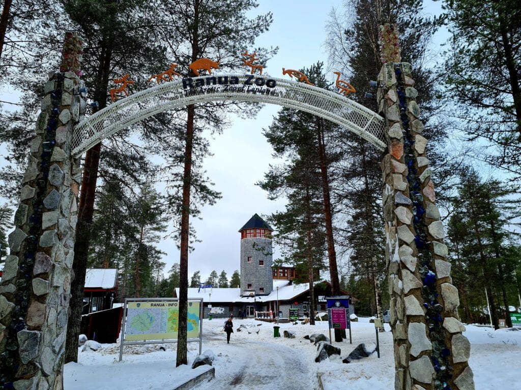 Ranuan eläinpuiston portti