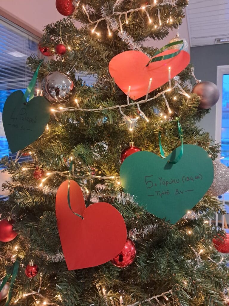 Joulupuukeräyksen joulukuusi